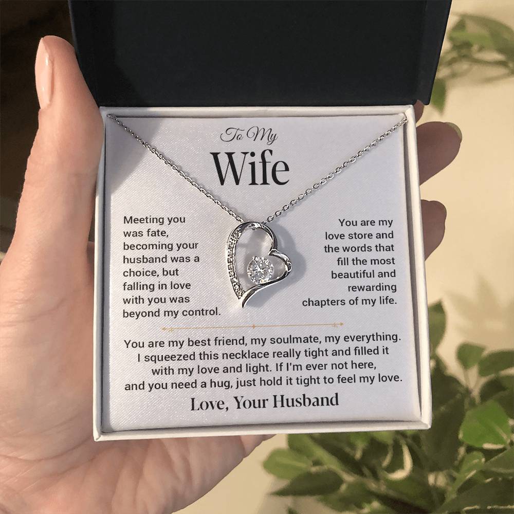 To My Wife Necklace, Gift For Wife, Anniversary Gift For Wife, Christmas Gift 21_11