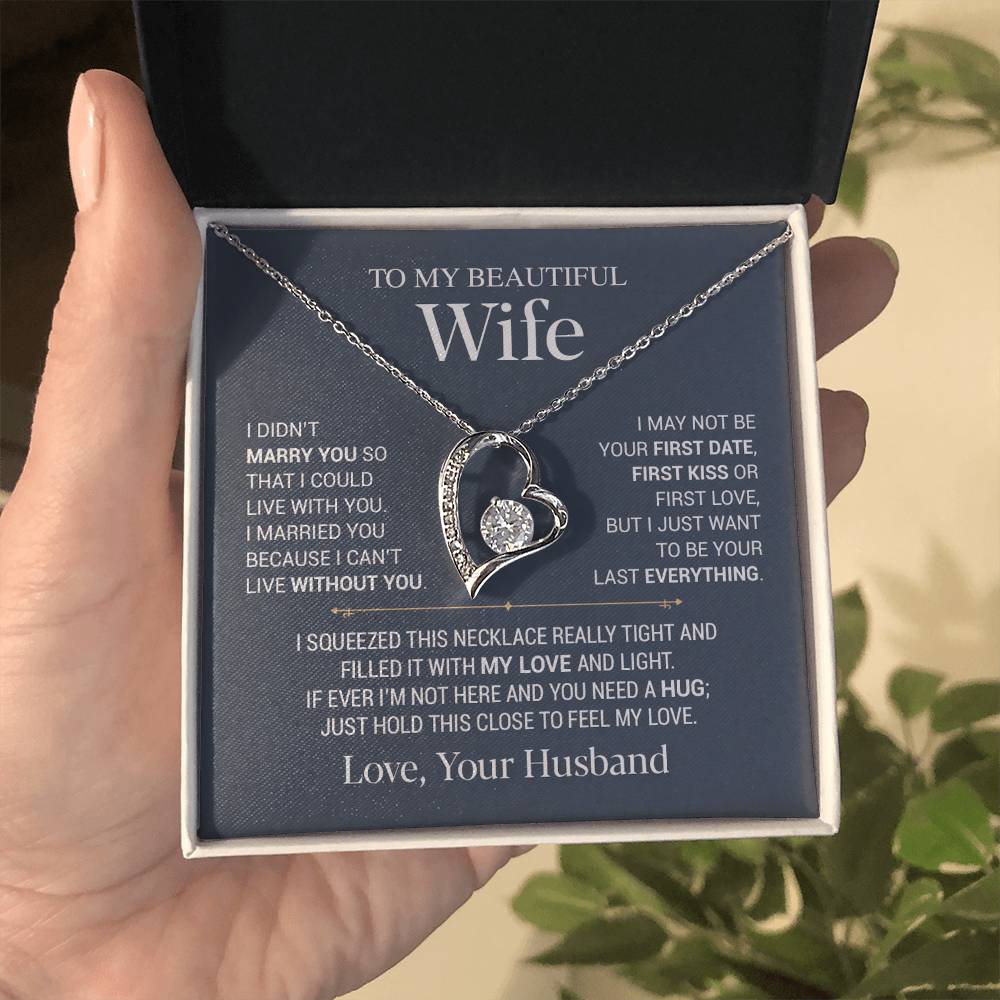 To My Wife Necklace, Christmas Gifts For Women, Anniversary Gift For Wife 23_11