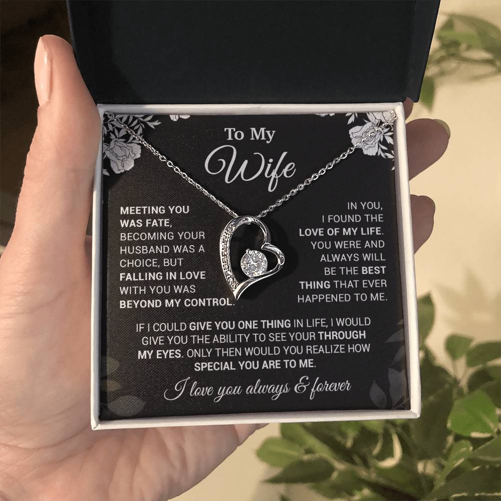 To My Wife Necklace, Gift For Wife, Anniversary Gift For Wife, Christmas Gift 22_11