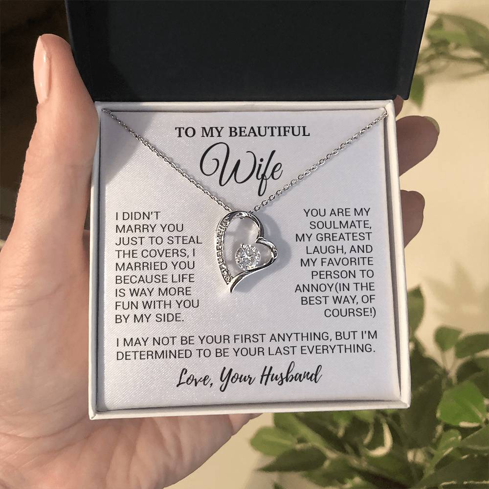 To My Wife Necklace, Christmas Gifts For Women, Anniversary Gift For Wife 24_10