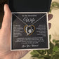 To My Wife Necklace, Gift For Wife, Anniversary Gift For Wife, Necklace For Wife 28_5_Black