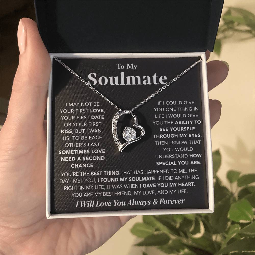 To My Soulmate Necklace Gift For Wife Girlfriend Birthday Anniversary Christmas 24_7