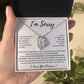 I'm Sorry Gift Apology Gift Necklace For Her, Wife, Girlfriend, Friend, Forgive 2_12
