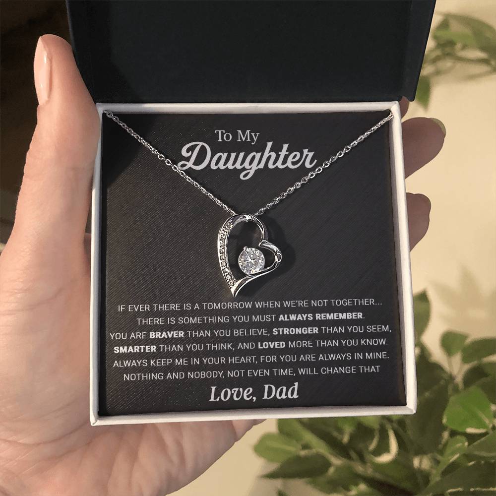 To My Daughter Necklace, Daughter Father Necklace, Daughter Gift From Dad 10_4