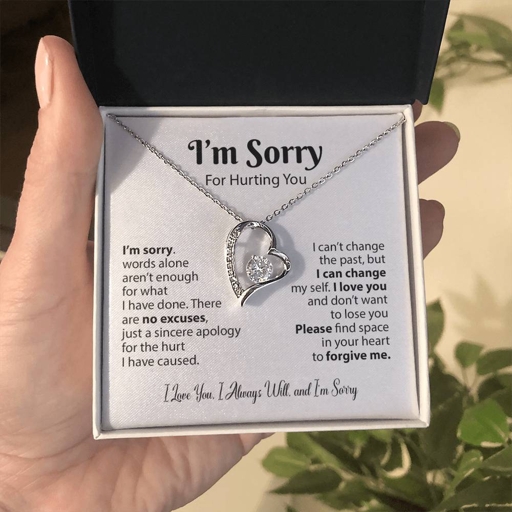 I'm Sorry Necklace Gifts, Apology Gifts For Her, Forgiveness Gift, Wife Gift 16_10