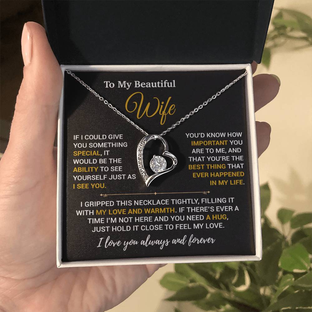 To My Wife Necklace, Christmas Gifts For Women, Anniversary Gift For Wife 9_10
