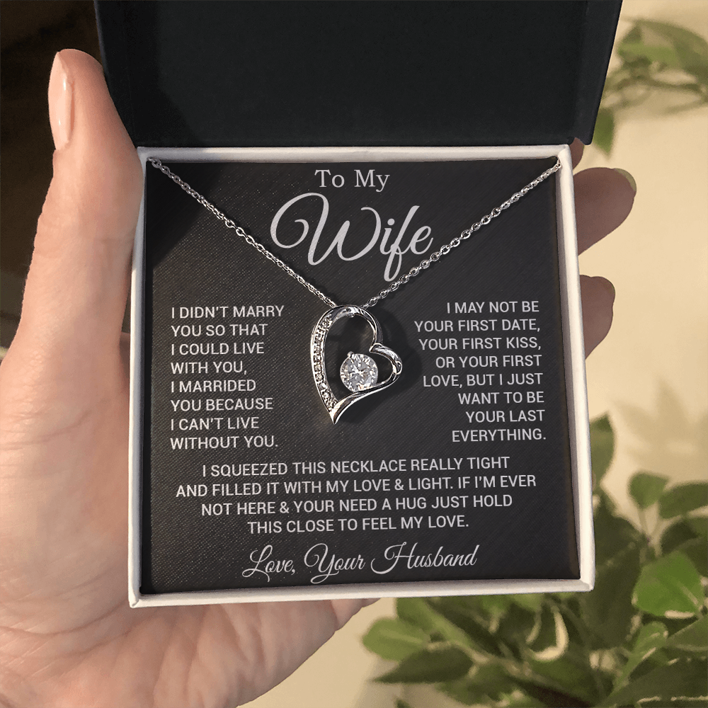 To My Wife Necklace, Gift For Wife, Anniversary Gift For Wife, Necklace For Wife 25_2