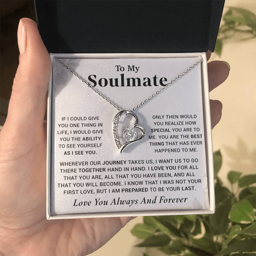 To My Soulmate Necklace Gift For Wife Girlfriend Birthday Anniversary Christmas 20_7
