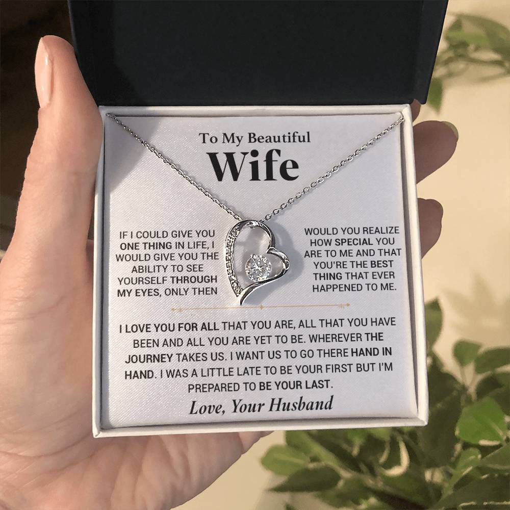To My Wife Necklace, Christmas Gift For Wife, Christmas Gifts For Her, Wife Gift 19_7