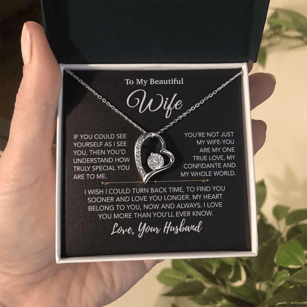 To My Wife Necklace, Vanlentines Gifts For Women, Anniversary Gift For Wife 28_12