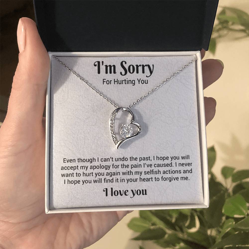 I'm Sorry Necklace Gifts, Apology Gifts For Her, Forgiveness Gift, Wife Gift 9_8