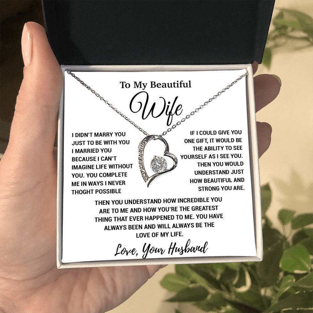 To My Wife Necklace, Christmas Gifts For Women, Anniversary Gift For Wife 8_11