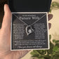 To My Beautiful Future Wife Necklace, Anniversary Birthday Christmas Gift for Her 12_11