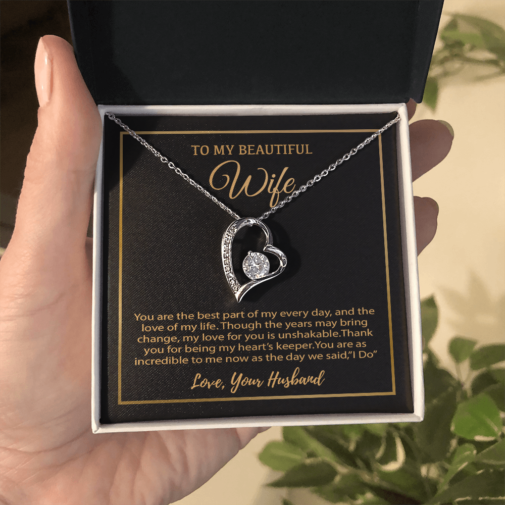 To My Wife Necklace, Christmas Gifts For Women, Anniversary Gift For Wife 21_12