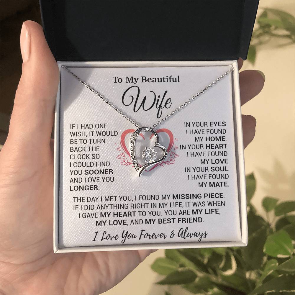 To My Wife Necklace, Christmas Gifts For Women, Anniversary Gift For Wife 12_11