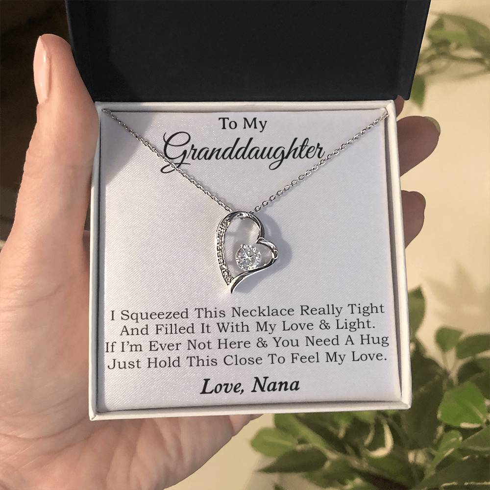 To My Granddaughter Necklace, Granddaughter Gift, Gifts for Granddaughters, Granddaughter Necklace 30_10