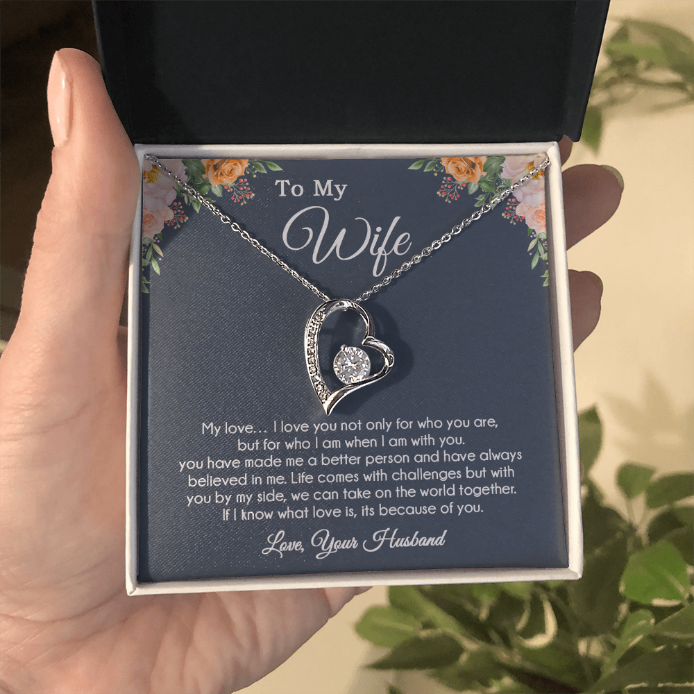 To My Wife Necklace, Wife Gift From Husband, Wife Husband Necklace, Christmas Gift 6_9
