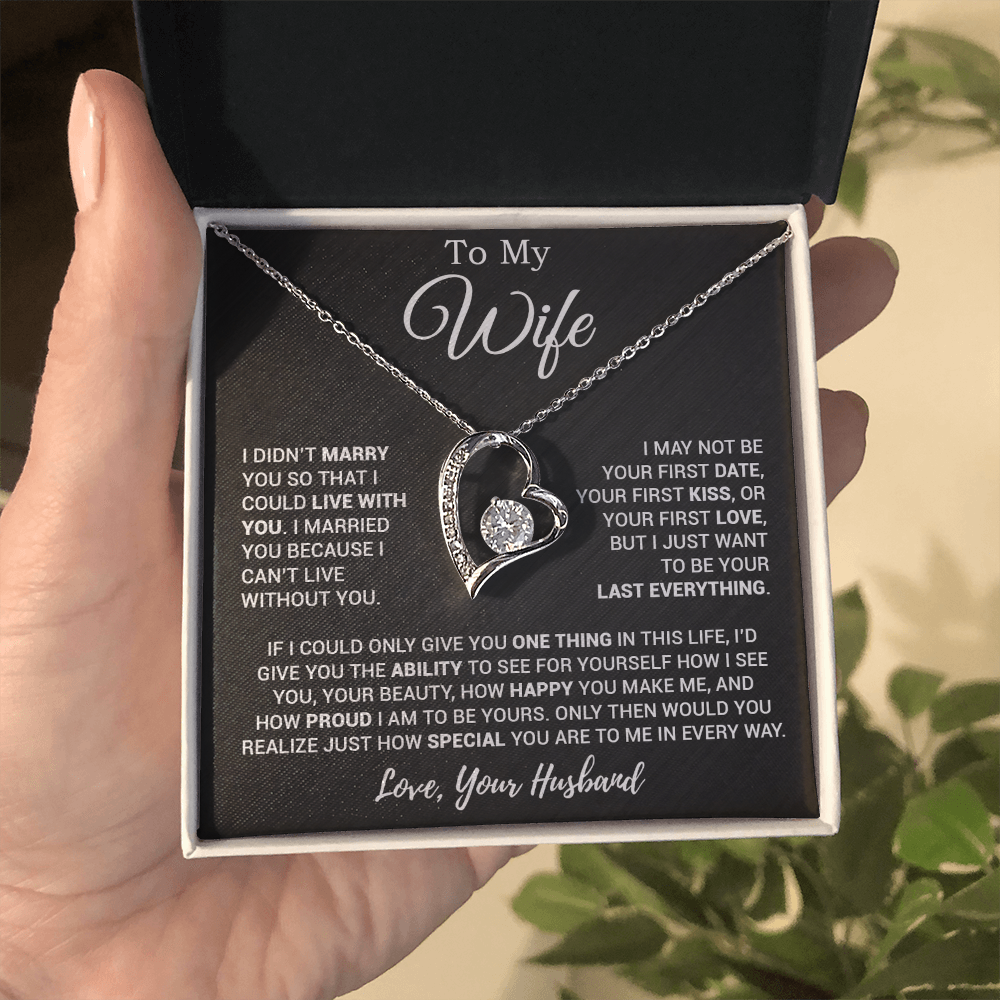To My Wife Necklace, Gift For Wife, Anniversary Gift For Wife, Necklace For Wife 27_3