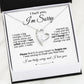 Forgive me Necklace, Apology Jewelry, Sorry Gift Wife, Sorry Gift Girlfriend, Sorry Gift Friend, Sorry Gift