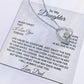 To My Daughter Necklace, Daughter Father Necklace, Daughter Gift From Dad 19_8_White