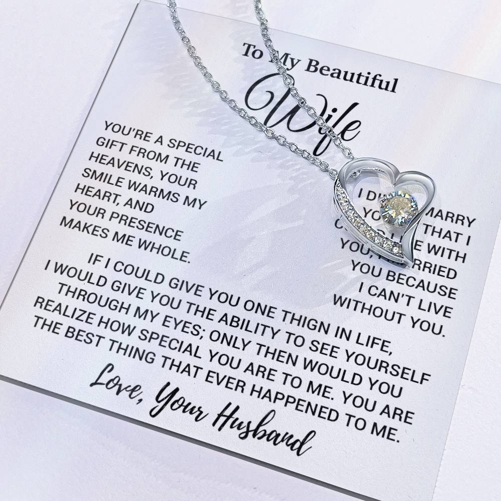 To My Wife Necklace, Christmas Gifts For Women, Anniversary Gift For Wife 1_8