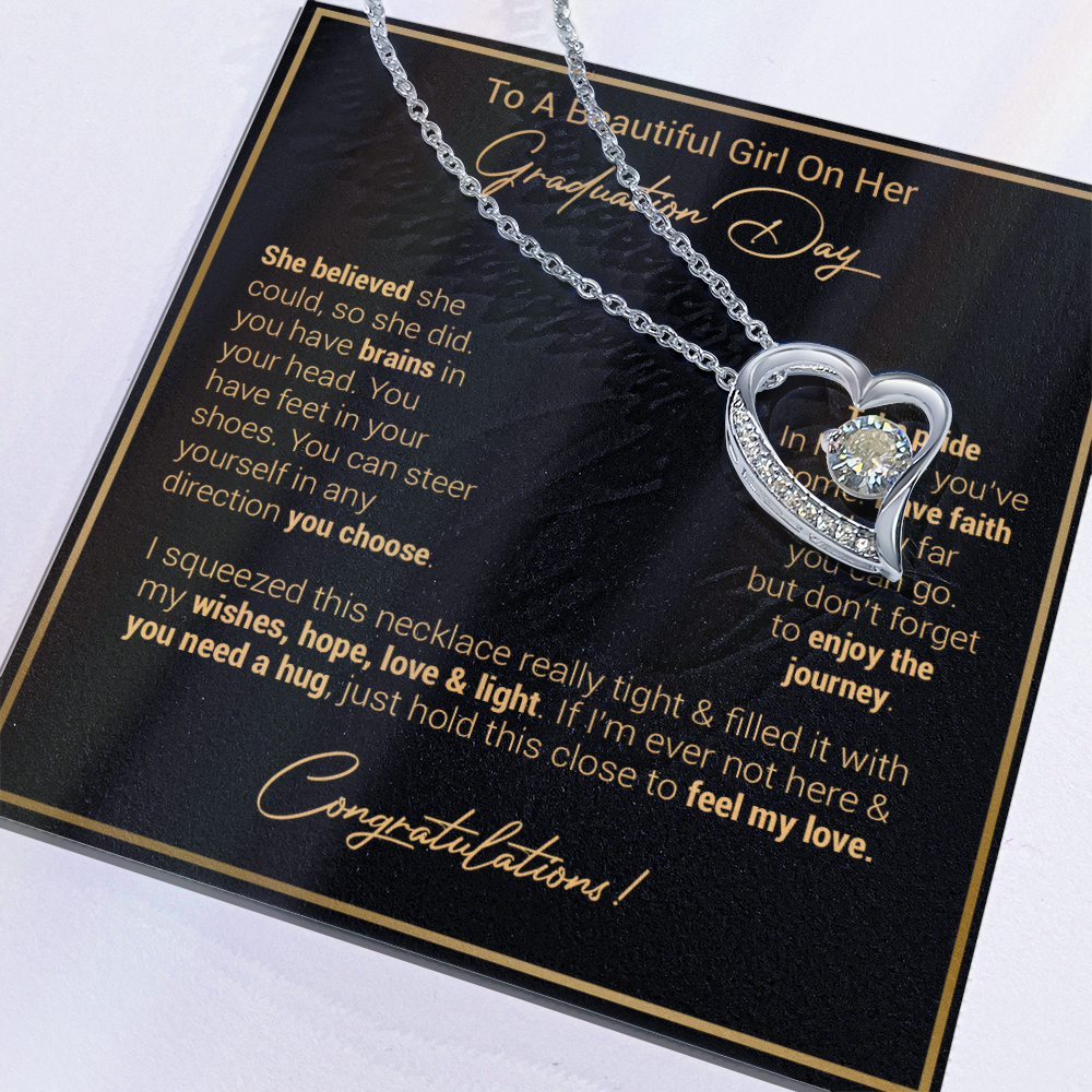 Graduation Gift Necklace - Graduation Gift For Her, Grad Gift, Senior Graduation