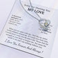 I'm Sorry Necklace Gift, Apology Gift For Her, Forgiveness Gift_White