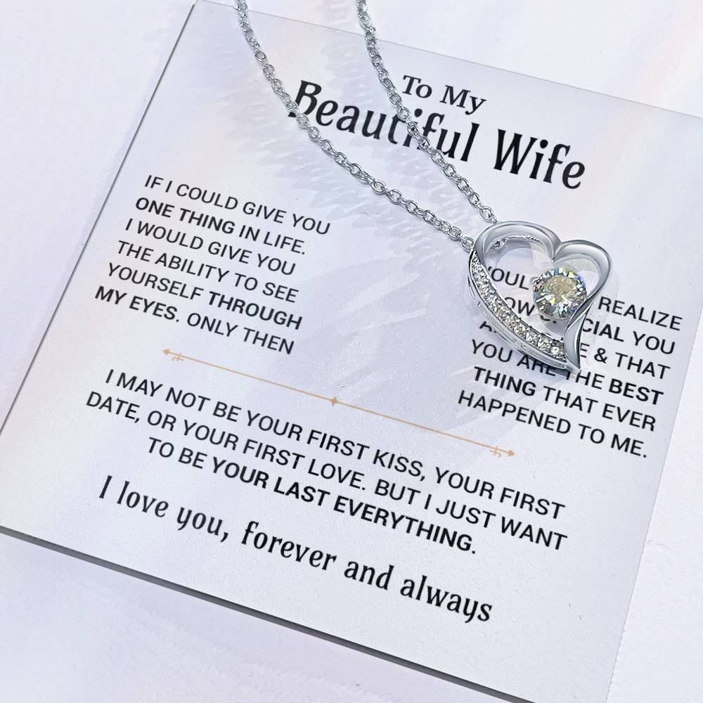 To My Wife Necklace, Christmas Gifts For Women, Anniversary Gift For Wife 25_10