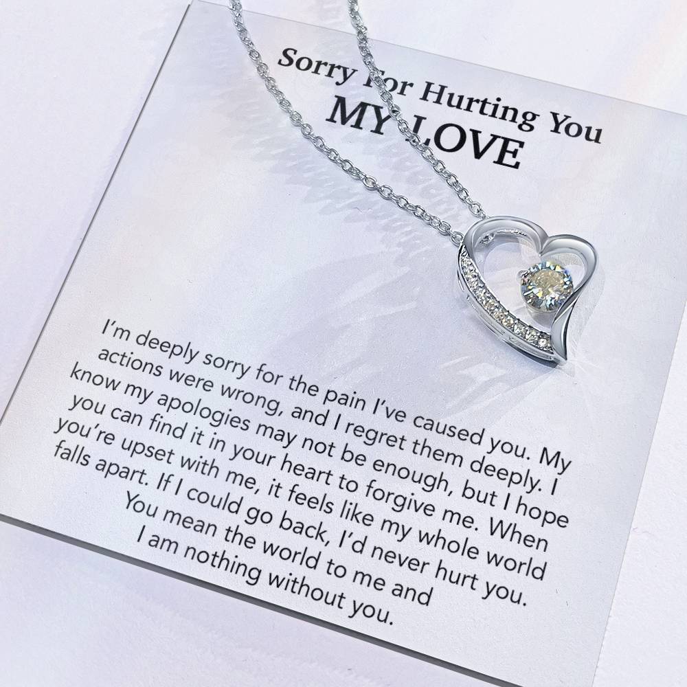 I'm Sorry Necklace Gift, Apology Gift For Her, Forgiveness Gift 29_10