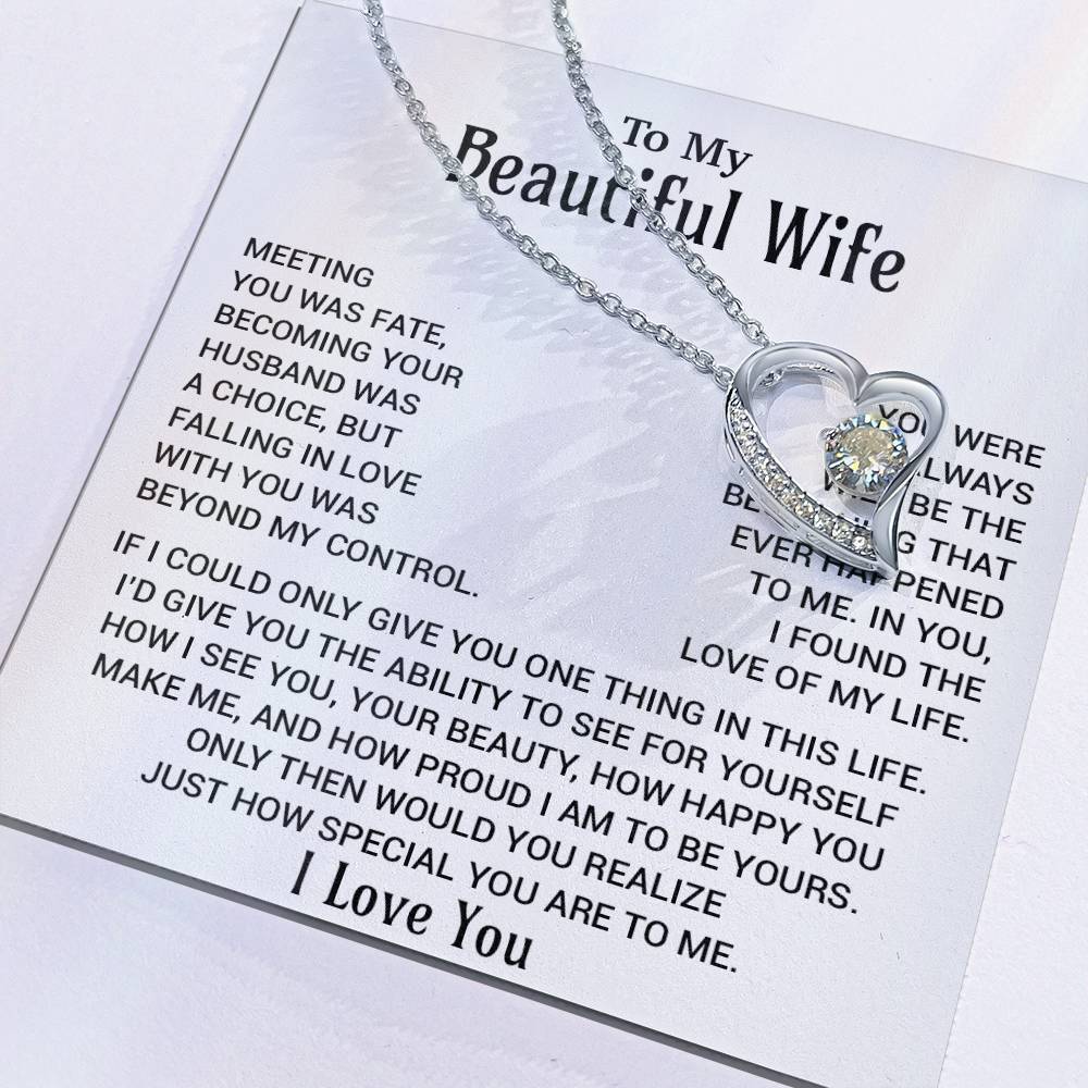 To My Wife Necklace, Christmas Gifts For Women, Anniversary Gift For Wife 26_10