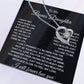 To My Bonus Daughter Necklace, Gift for Bonus Daughter, Step Daughter Birthday 23_11_Black