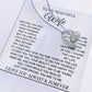 To My Beautiful Wife Necklace, Wife Gift from Husband, Wife Birthday Gift, Christmas Gift