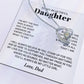 To My Daughter Necklace from Dad, Daughter Dad Necklace, Gifts for Daughter 17_10
