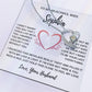 Custom To My Wife Necklace, Christmas Gifts For Women, Anniversary Gift For Wife