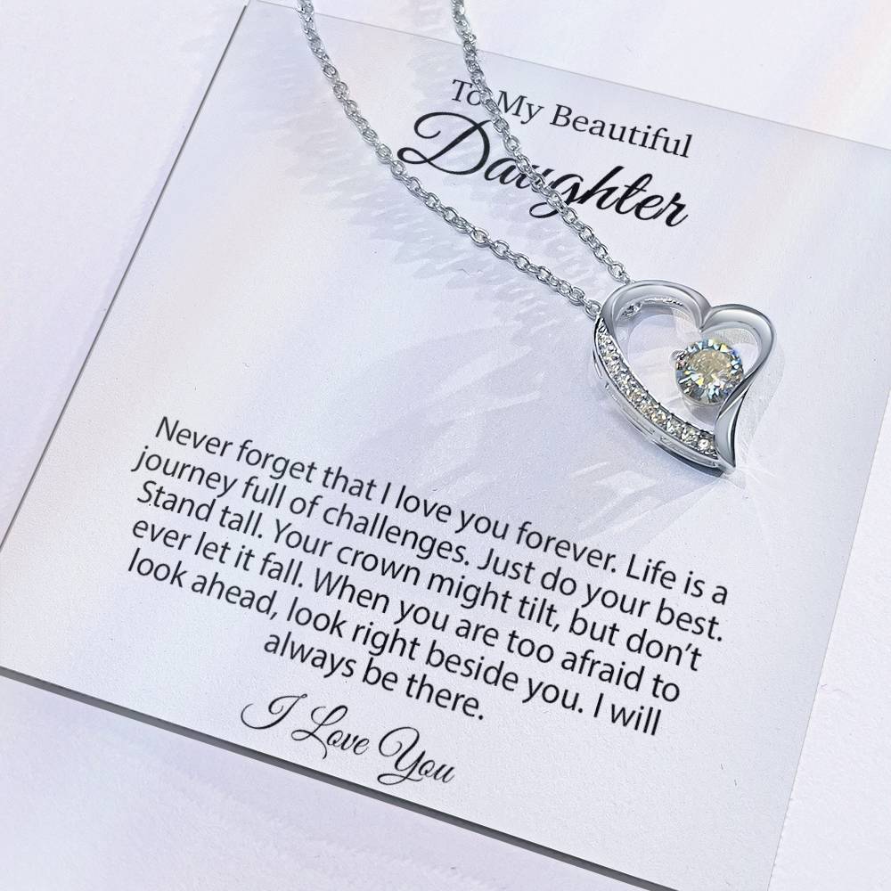 To My Daughter Necklace Gift From Dad, Daughter Necklace, Daughter Gift, Christmas Gift