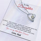 To My Daughter Necklace, Daughter Father Necklace, Daughter Gift from Dad 20_11