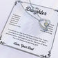 To My Daughter Necklace, Daughter Father Necklace, Daughter Gift From Dad 13_11