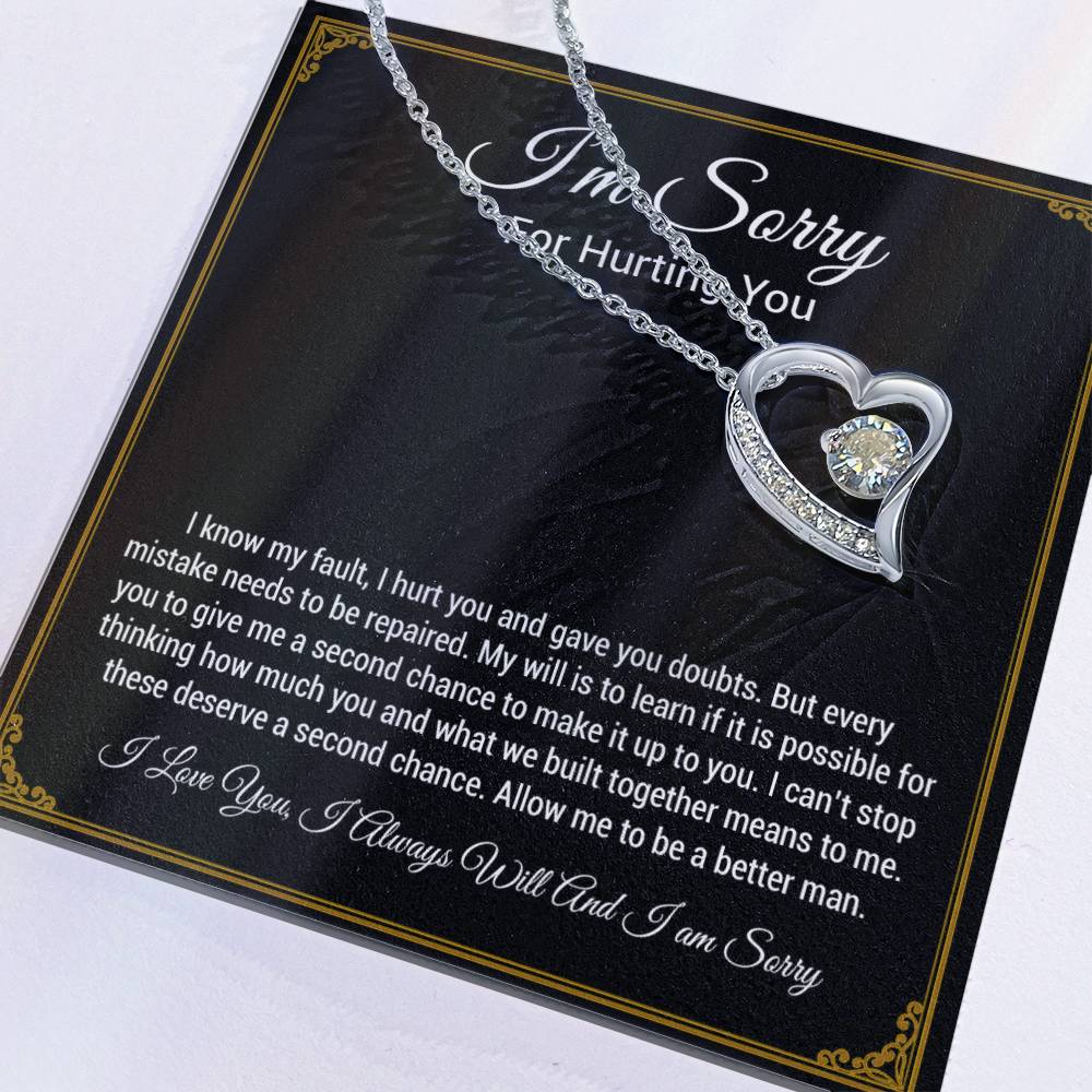 I'm Sorry Necklace Gifts, Apology Gifts For Her, Forgiveness Gift, Wife Gift 16_4