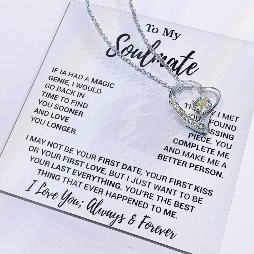 To My Soulmate Necklace, Birthday Gifts For Her, Christmas Gift For Soulmate 18_10
