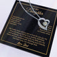 To My Daughter Necklace, Gift for Daughter from Dad, Father Daughter Necklace 4_6_Gold