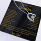 To My Daughter Necklace, Gift for Daughter from Dad, Father Daughter Necklace  4_5_Gold
