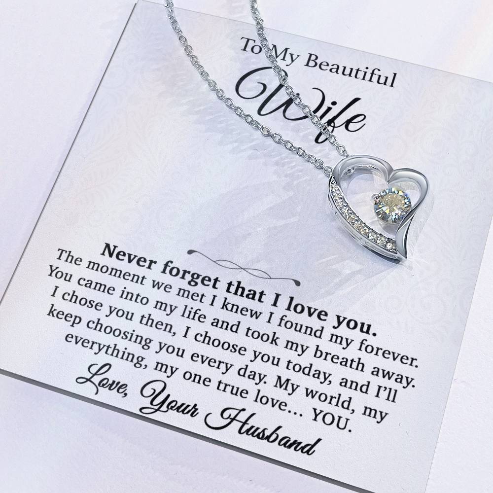 To My Wife Necklace, Gift For Wife, Anniversary Gift For Wife, Christmas Gifts 1_4
