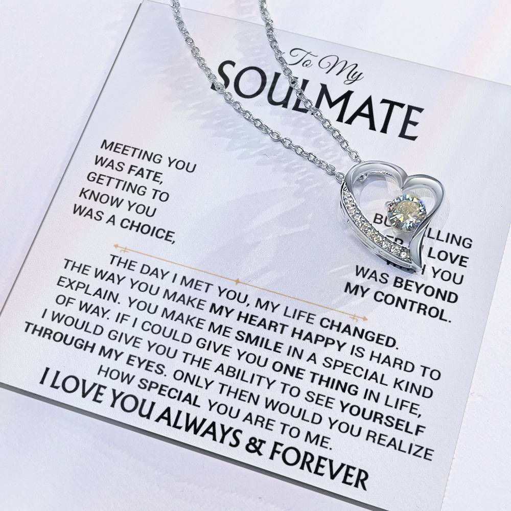 To My Soulmate Necklace, Soulmate Gift, Gift For Girlfriend, Christmas Gift 6_12
