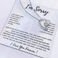 I'm Sorry Gift Apology Gift Necklace For Her, Wife, Girlfriend, Friend, Forgive 2_12