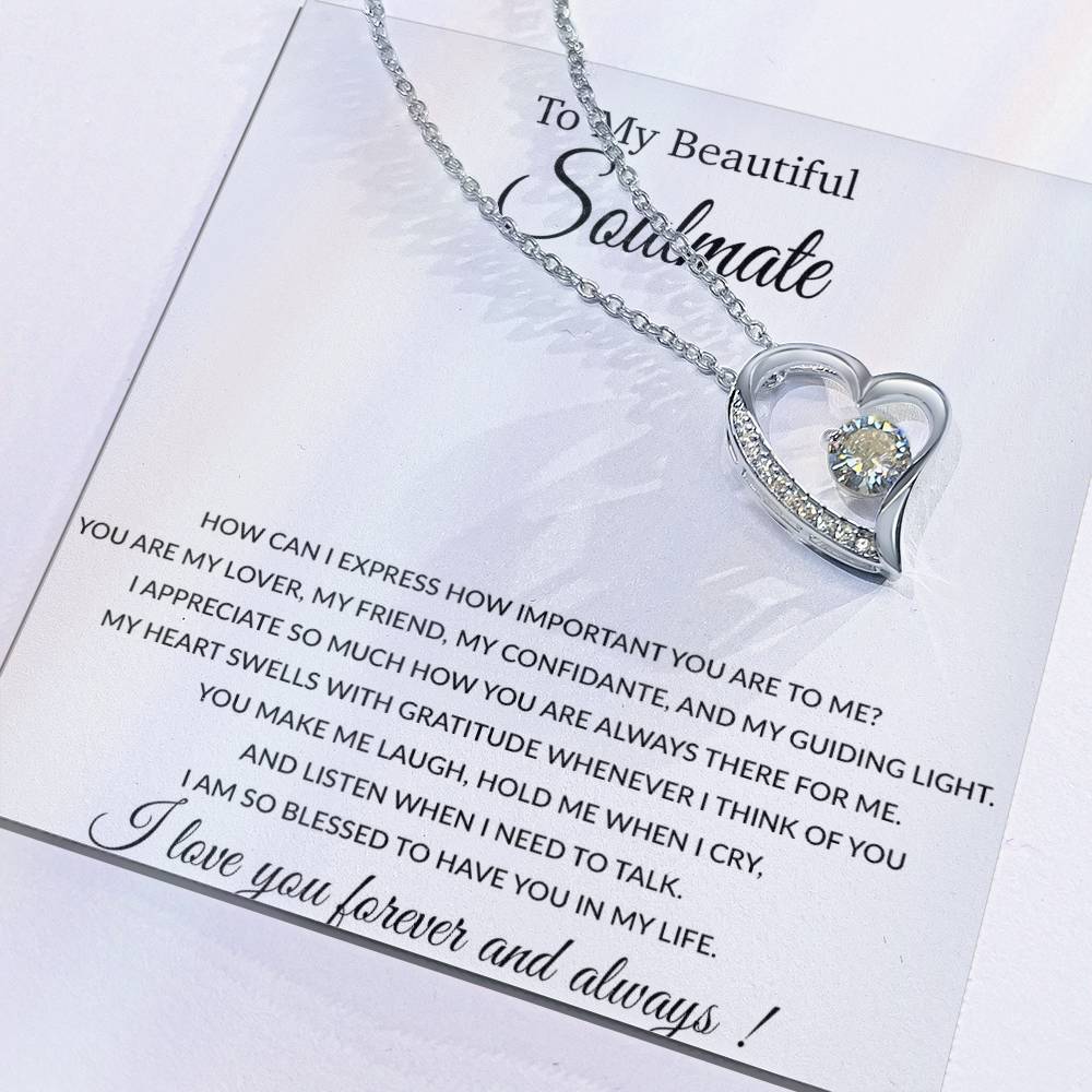 To My Soulmate Necklace, Gifts For Girlfriend Wife from Husband, Birthday Gift 25_3