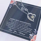 25th Anniversary Gift For Wife Necklace, 25 Year Anniversary, 25th Wedding Gift _Blue