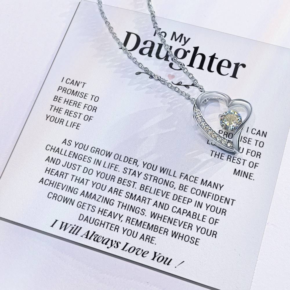 To My Daughter Necklace, Gift For Daughter From Dad, Daughter Father Necklace 4_12