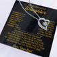 To My Daughter Necklace, Daughter Father Necklace, Daughter Gift From Dad 18_8_Gold