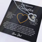 To My Daughter Necklace, Gift for Daughter from Dad, Father Daughter Necklace 6_6_Black