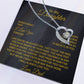 To My Daughter Necklace, Daughter Father Necklace, Daughter Gift From Dad 19_8_Gold